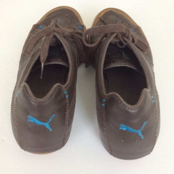 Men’s Puma Brown Sneaker Size 10 - Picture 3 of 8